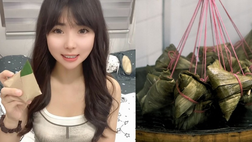 Chinese influencer schooled by netizens for identifying nasi lemak as Malaysia's 'bak chang'