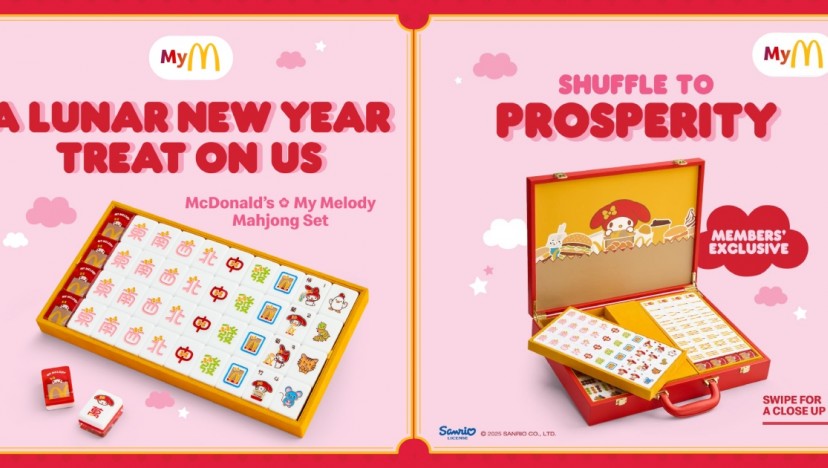 McDonald's limited-edition My Melody mahjong set going for $228, here's how you can get it