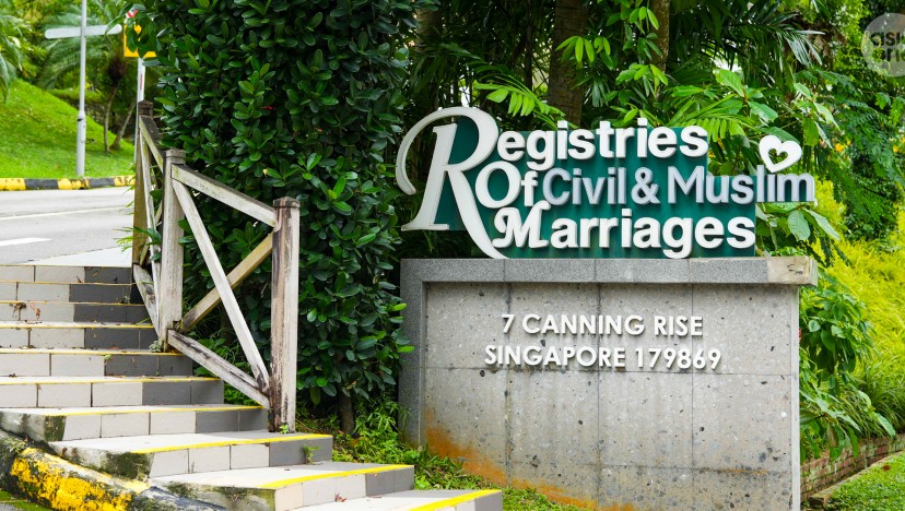 Tying the knot? Registries of Civil and Muslim Marriages site at Canning Rise to temporarily move to Esplanade Mall in April